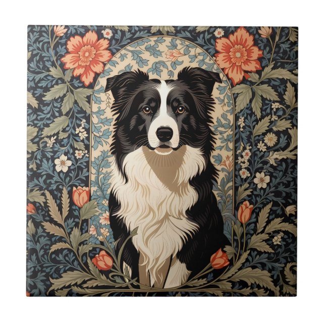 Elegante Border Collie Morris Inspirou (Frente)