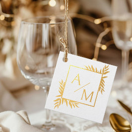 Elegante, botânico, monograma