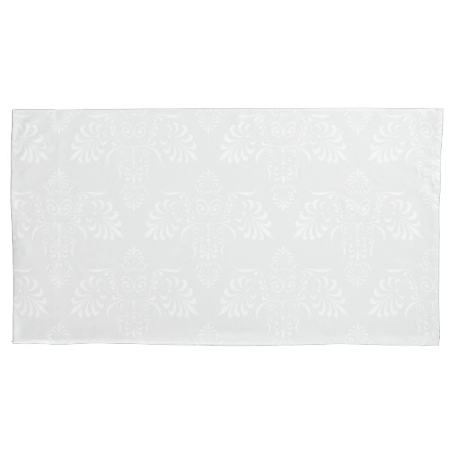 Elegante branco na Cor damasco de Cinza de Aquecim (Frente)