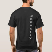 Elegante Brooklyn TShirt Mens Camiseta
