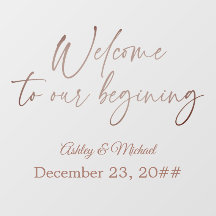 Elegante Caligrafia Script Simples Boêmian Modern