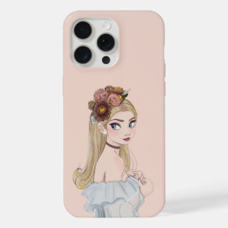 Elegante capa de iPhone 15 Pro Princesa