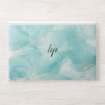 Elegante capa de laptop em pedra de mármore