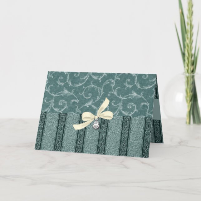 Elegante - Cartão de Aniversário: Coleção Elegance (Frente)