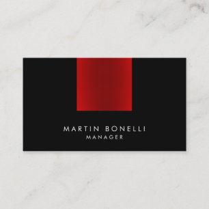 Elegante Cartão de visita de bandeja profissional