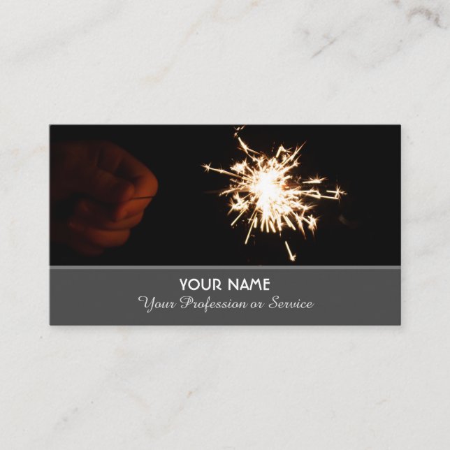 Elegante cartão de visita para especialistas em se (Frente)