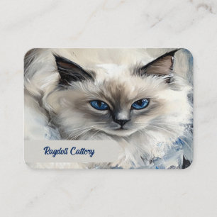 Elegante Cartão de visita personalizado para a Cat