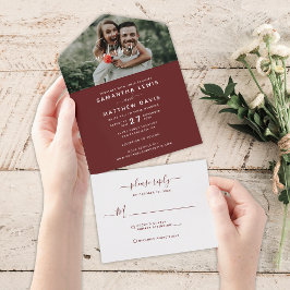 Elegante Casamento de Fotografia com Caligrafia em