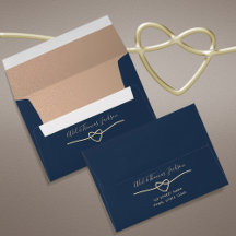 Elegante Casamento em Dourado Rosado e Azul Marinh