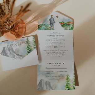 Elegante Casamento Floral de Primavera na Montanha