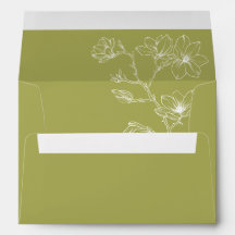 Elegante Casamento Floral em Verde Oliva e Branco