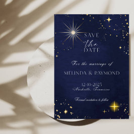 Elegante Casamento Salve a Data - Anúncio de Casam