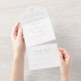 Elegante Casamento Tradicional Neutro Areia