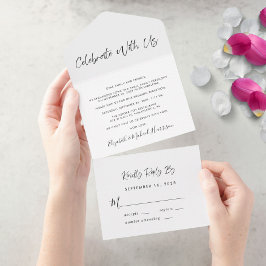 Elegante Celebre Conosco Recepção de Casamento