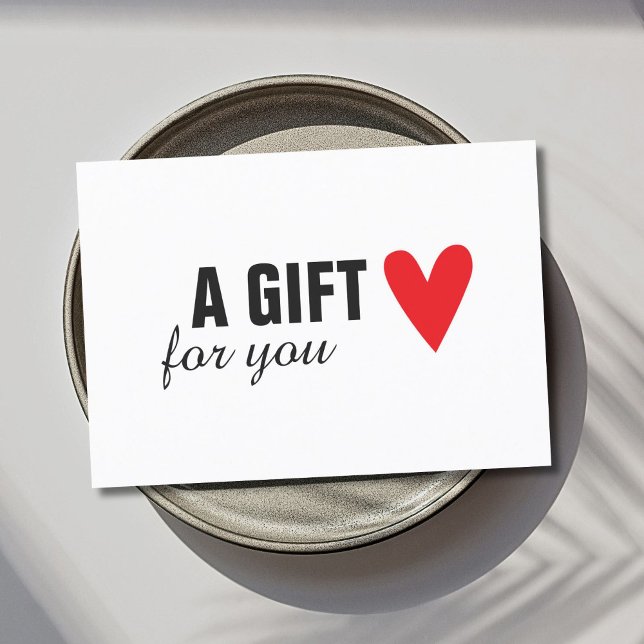 Elegante Certificado de Beleza Coração Vermelha El (Criador carregado)