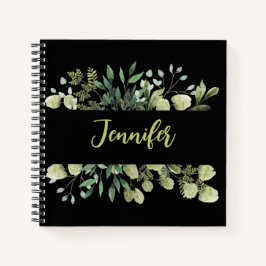 Elegante chamado quadro botânico deixa preto