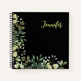 Elegante chamado quadro botânico deixa preto