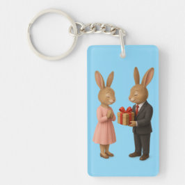 🔑 Elegante Chaveiro de Amor - O Perfeito Todos Os