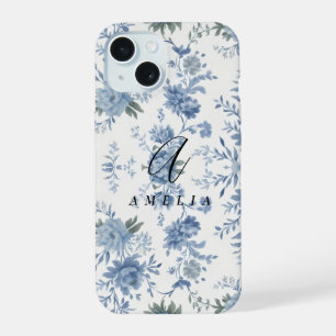 Elegante Chinoiserie Azul Toile
