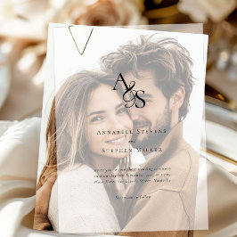 Elegante, Clássico, Monograma, Casamento