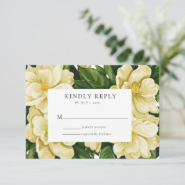 Elegante, convite de casamento botânico