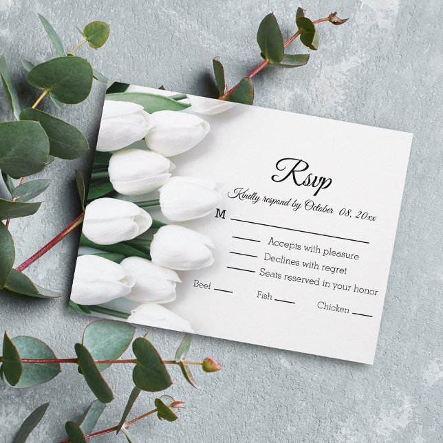 elegante convite de casamento botânico em script c (Criador carregado)