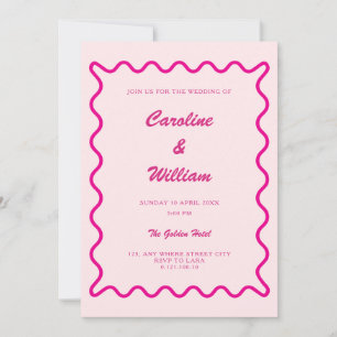 elegante convite de casamento doodle caprichoso ro