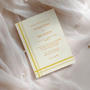 Elegante Convite de Casamento em Script Formal Mod