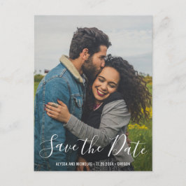 Elegante Convite de Casamento Moderno com Foto Sal