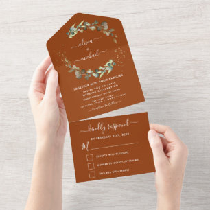 Elegante De Casamento De Eucalyptus Greenery Laran