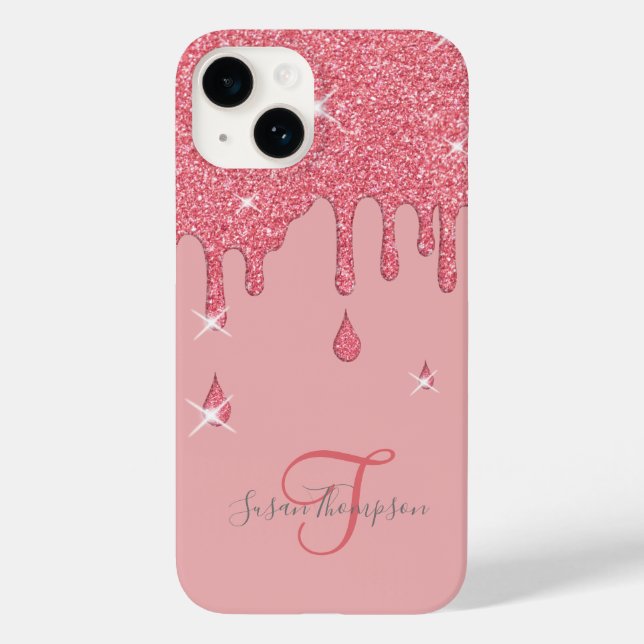 Elegante de efeito rosa personalizado (Verso)