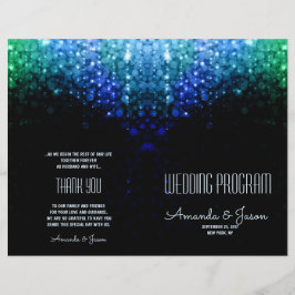 Elegante de pavão luminoso para bokeh programa de 