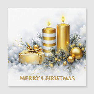 Elegante Decoração de Natal Dourada