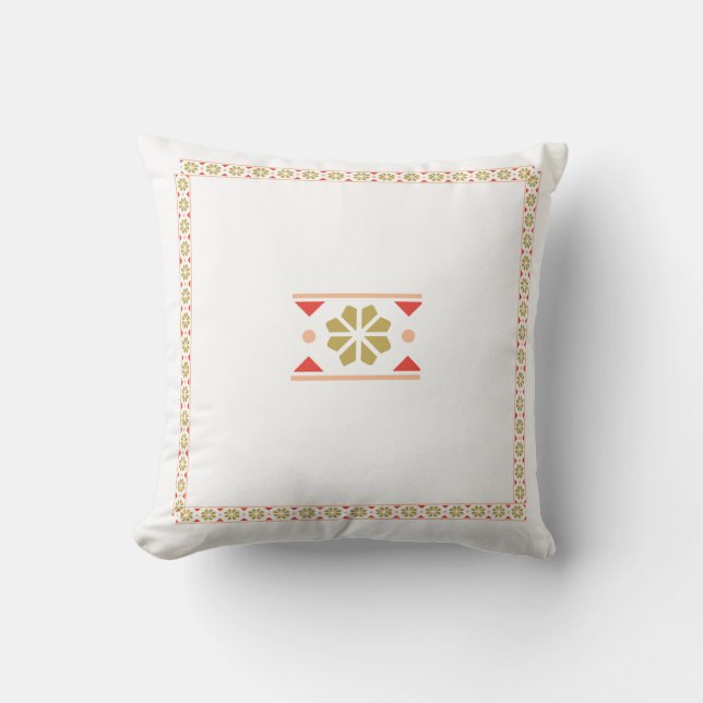 Elegante Design de Canto em Almofada Quadrada | Mi (Frente)