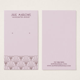 Elegante do padrão do ventilador da Lavanda da Cin