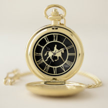 Elegante Dourado Vintage Numeral Romano Equestre