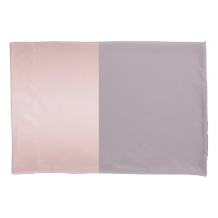 Elegante e mínimo rosa dourado e bloco de cor rox