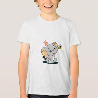 Elegante Elefante de Desenho Animado – Adorável De