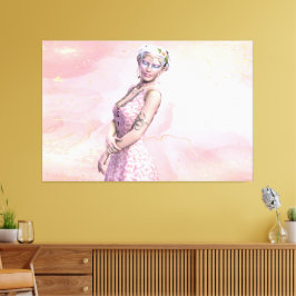 Elegante Elf Woman Canvas Imprimir Imagem 25