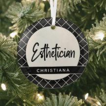 Elegante esteticista Beauticista Personalizado