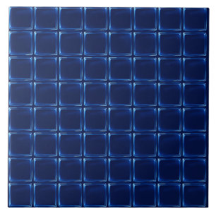 Elegante estiloso Xadrez de Buffalo Azul Meia-Noit