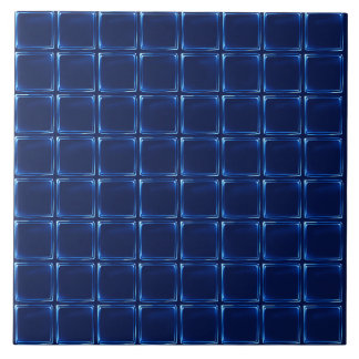 Elegante estiloso Xadrez de Buffalo Azul Meia-Noit