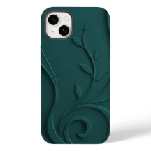 Elegante Estojo Floral Abstrato Premium Case-Mate