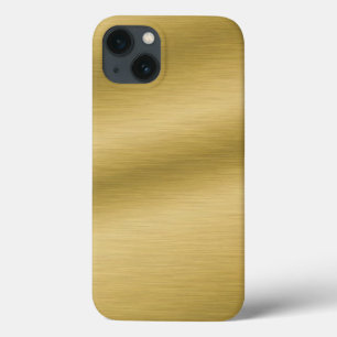 Elegante Faux escovado Dourado