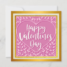 Elegante Feliz Dia dos Namorados | Calor Dourado e