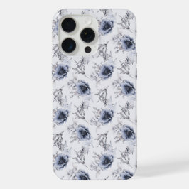 Elegante Floral Azul