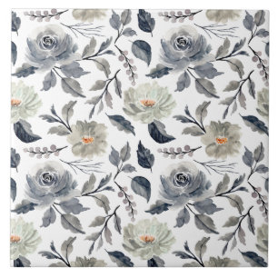 Elegante Floral Botânico Aquarela Vintage 