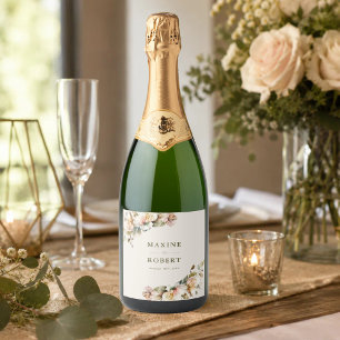 Elegante Floral Botânico Vintage Casamento Espelha
