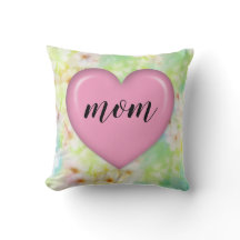 Elegante Floral Dia das Mães Almofada