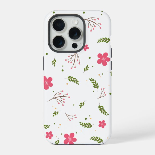 Elegante Floral Rosa (Verso)